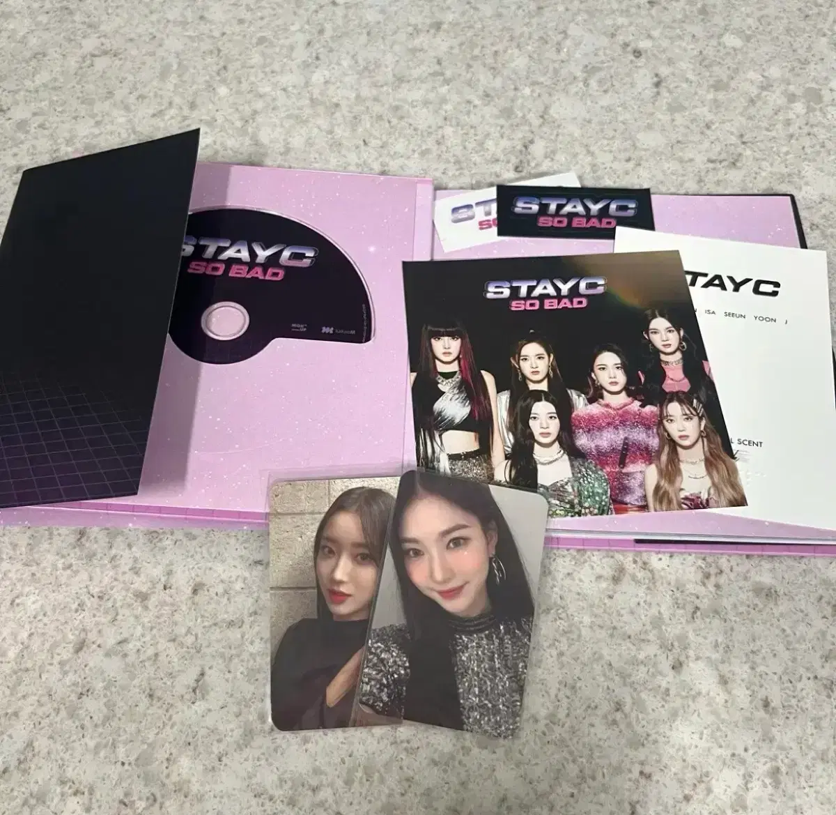 스테이씨 STAYC SO BAD 앨범 포토카드 포함 | 브랜드 중고거래 플랫폼